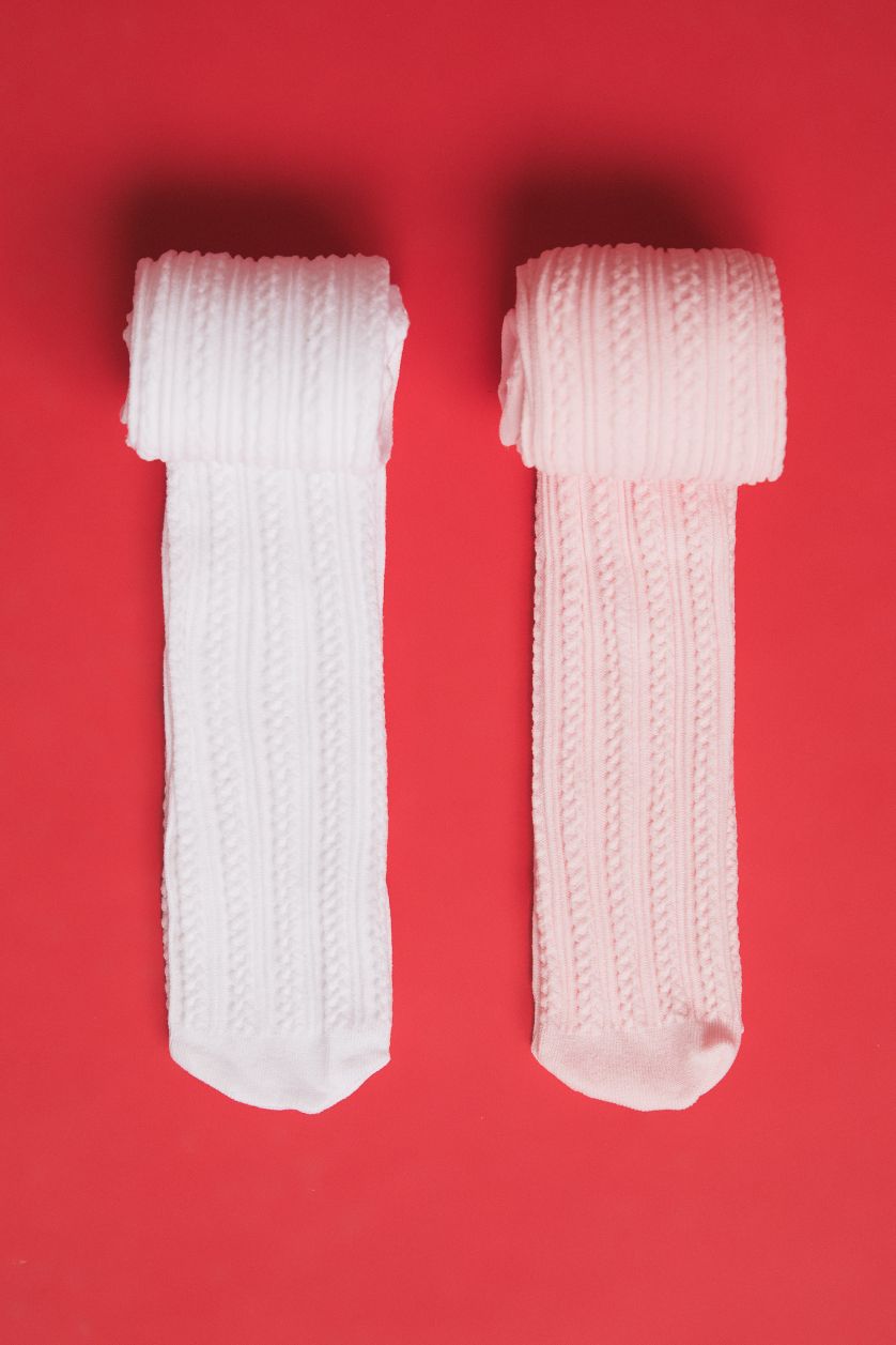 Девочки и подростки Разноцветный Колготки для девочек, 2 пары, Школьная коллекция