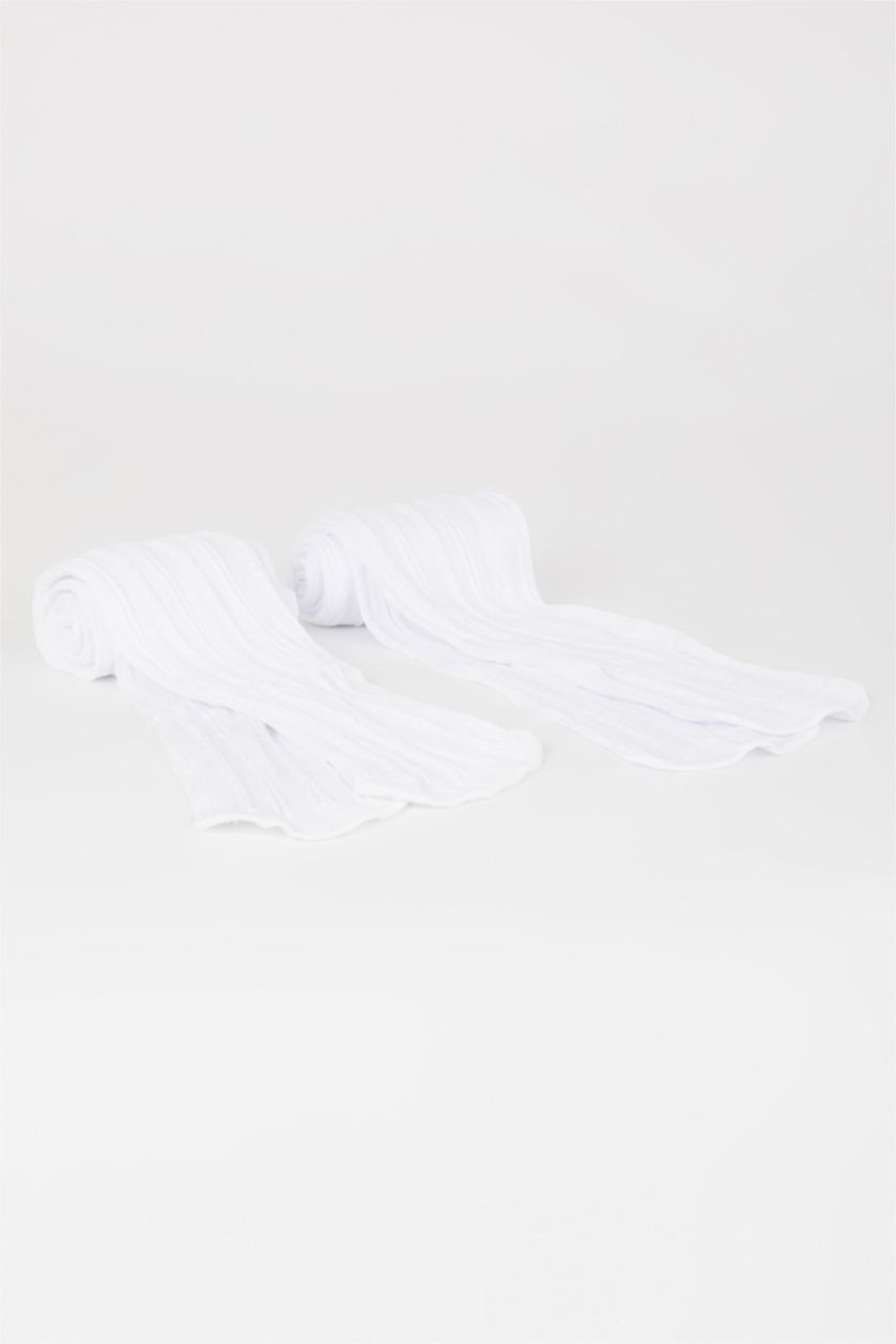 GIRLS & TEENS White Girl 2 piece Pantyhose