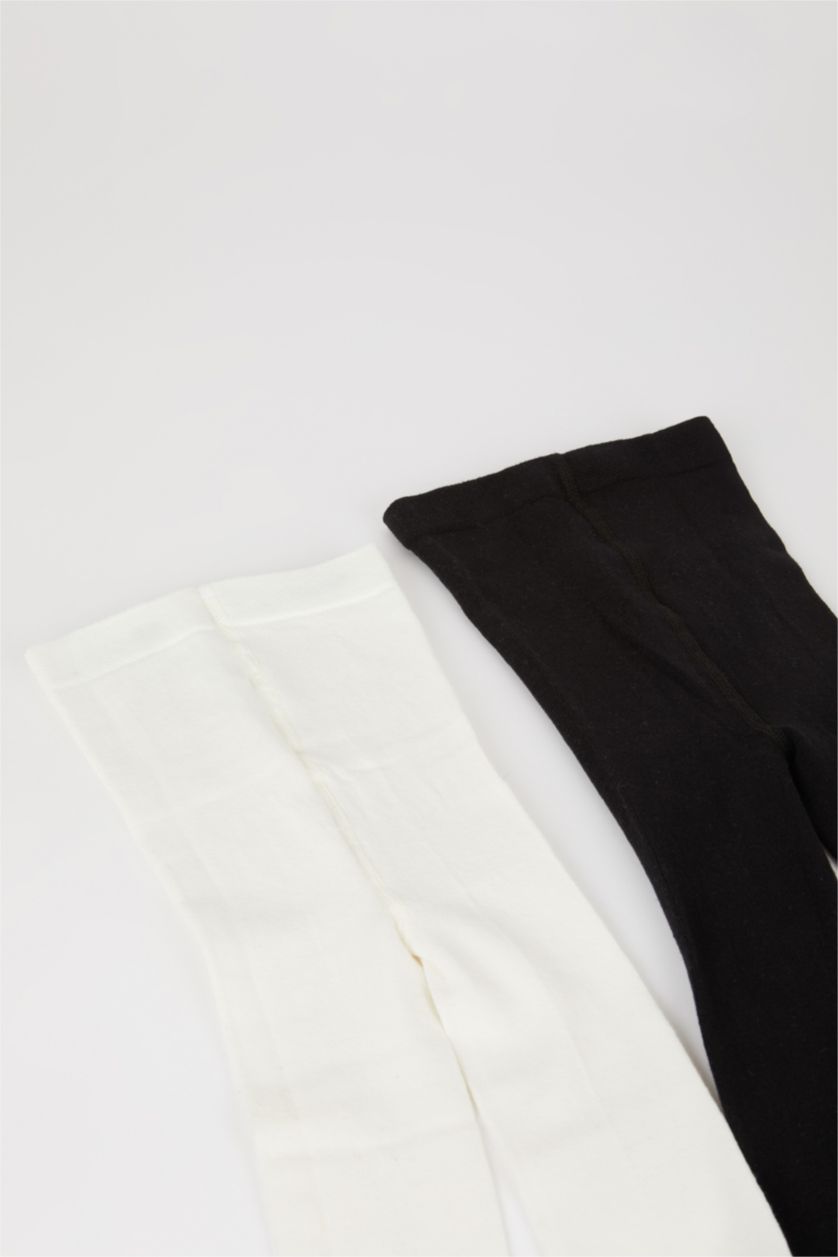 Kız Çocuk - Genç Kız Karma 2'li Pamuklu Külotlu Çorap Kız Çocuk