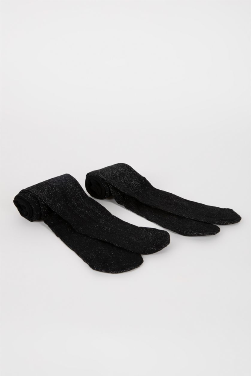 Девочки и подростки Черный Колготки для девочек