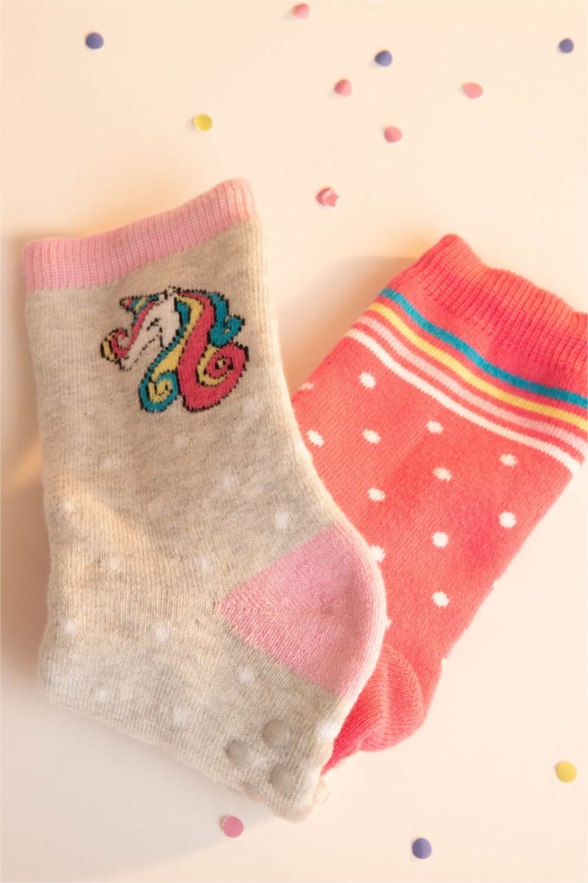 FILLES Karma Chaussettes Éponge Coton 2 Fille