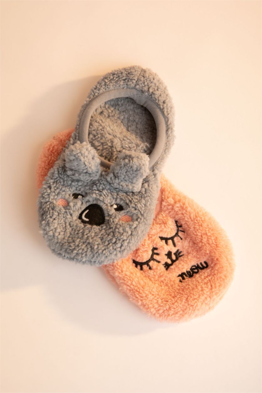 GIRLS & TEENS Grey Girl Cotton Short Socks