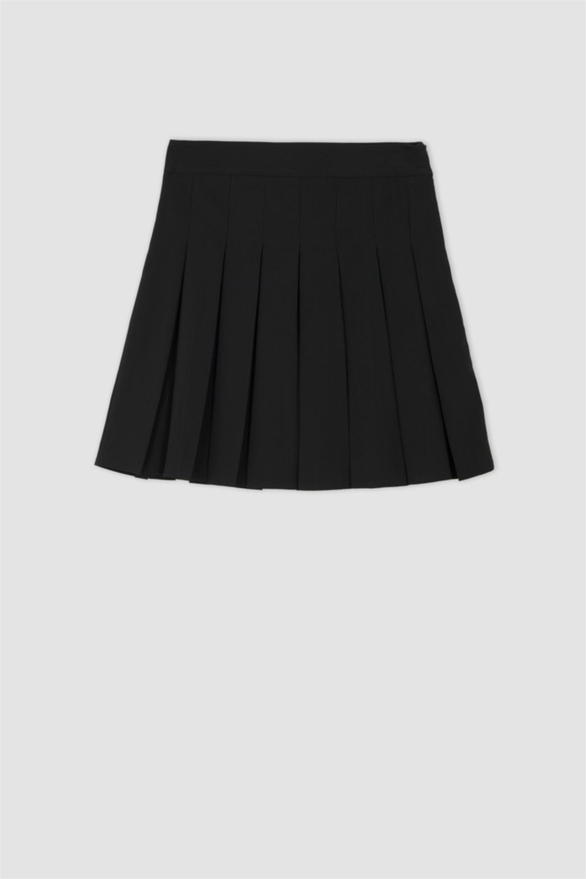 نساء أسود Pleat Mini