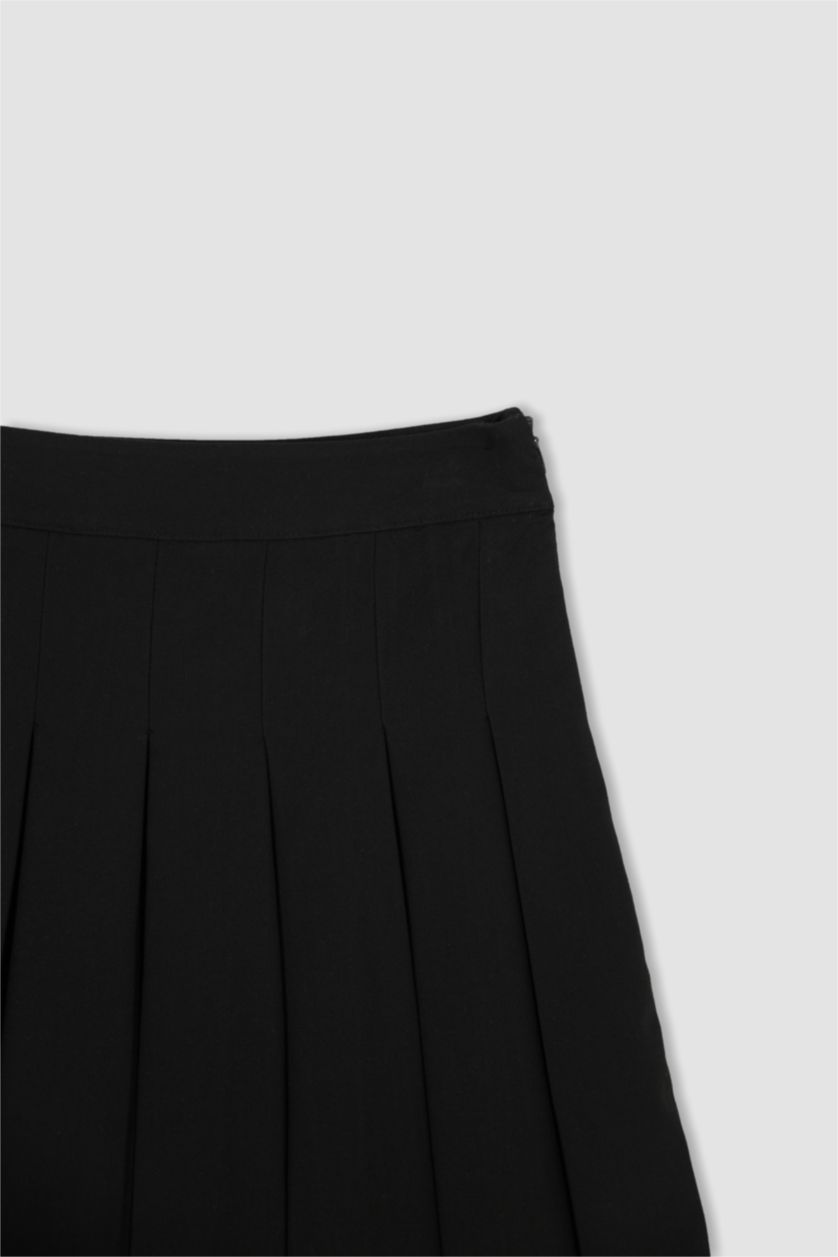 نساء أسود Pleat Mini