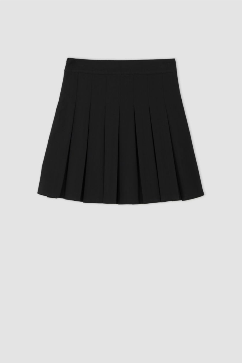نساء أسود Pleat Mini