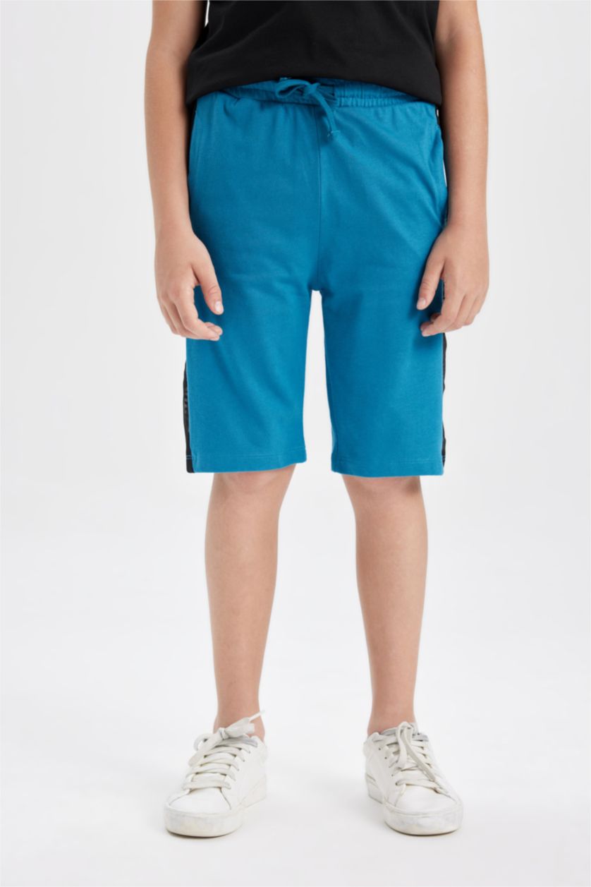 BOYS & TEENS Petrol Regular Fit Shorts