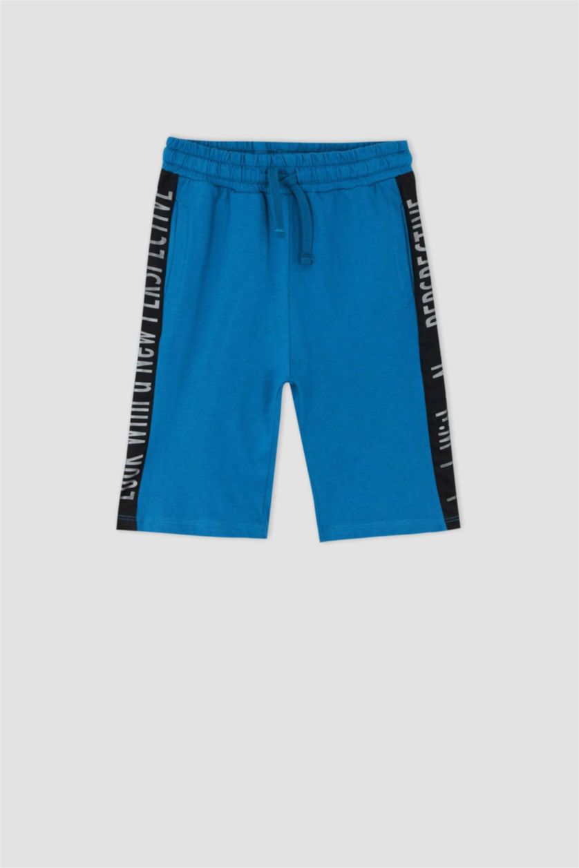 BOYS & TEENS Petrol Regular Fit Shorts