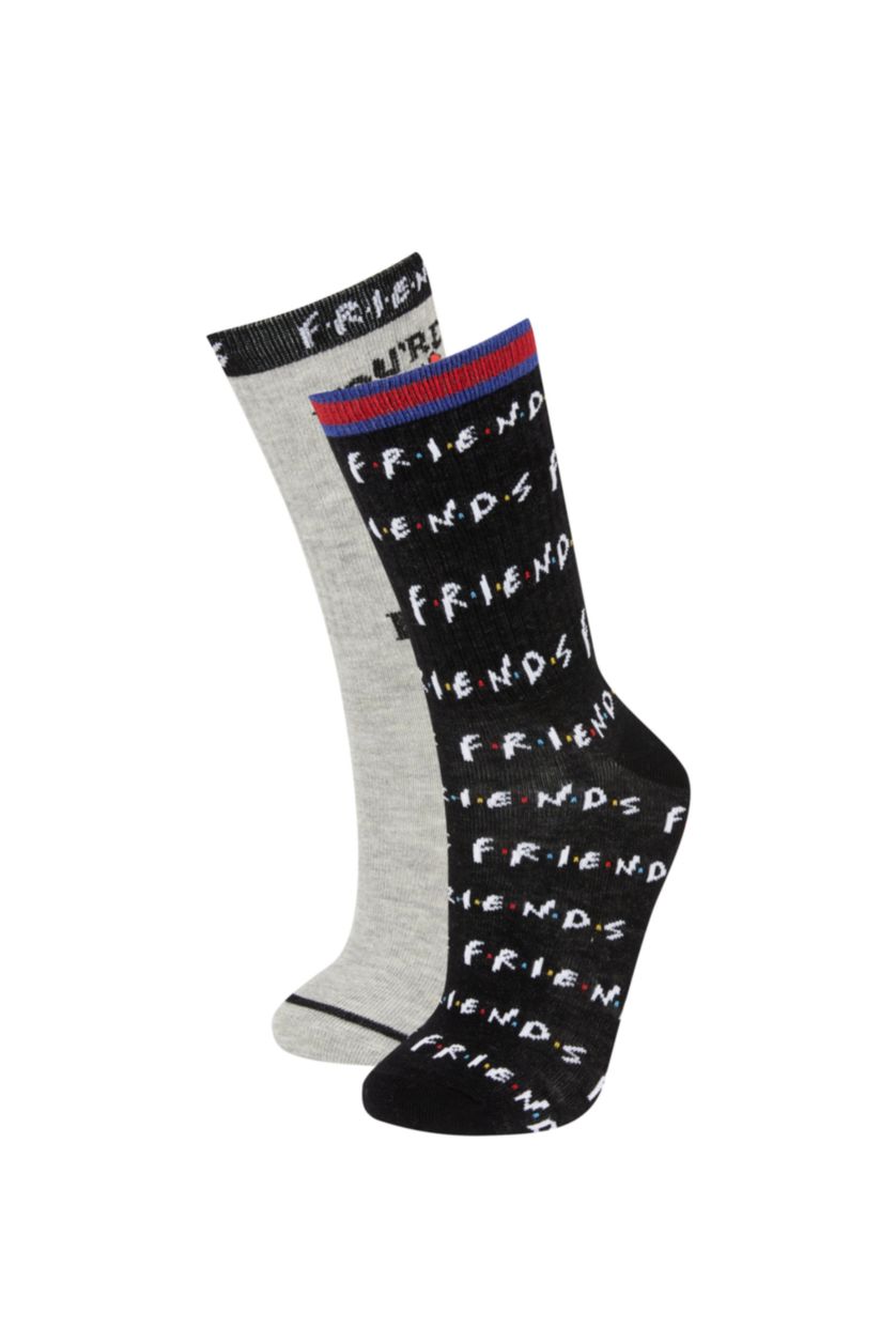 FEMME Karma Chaussettes Longues Coton 2 Amis : Série Télévisée Femme