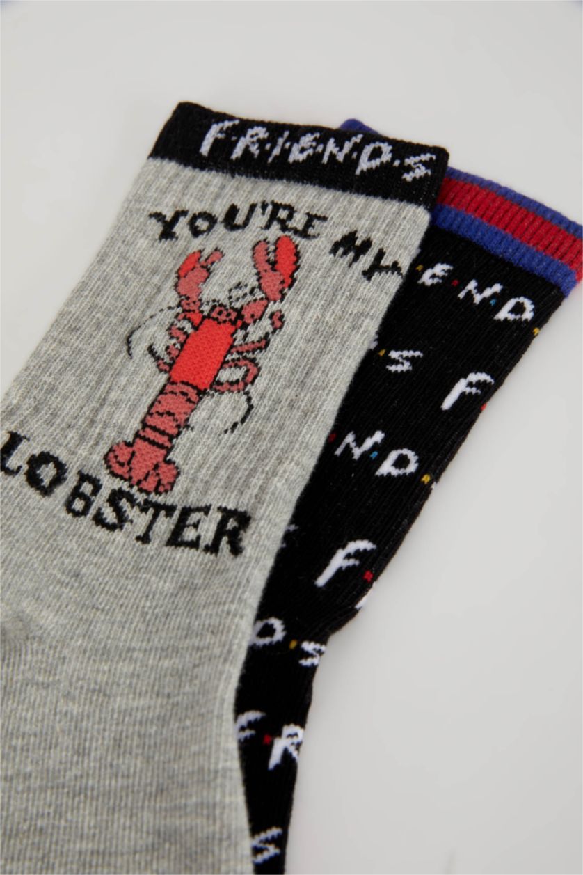 FEMME Karma Chaussettes Longues Coton 2 Amis : Série Télévisée Femme