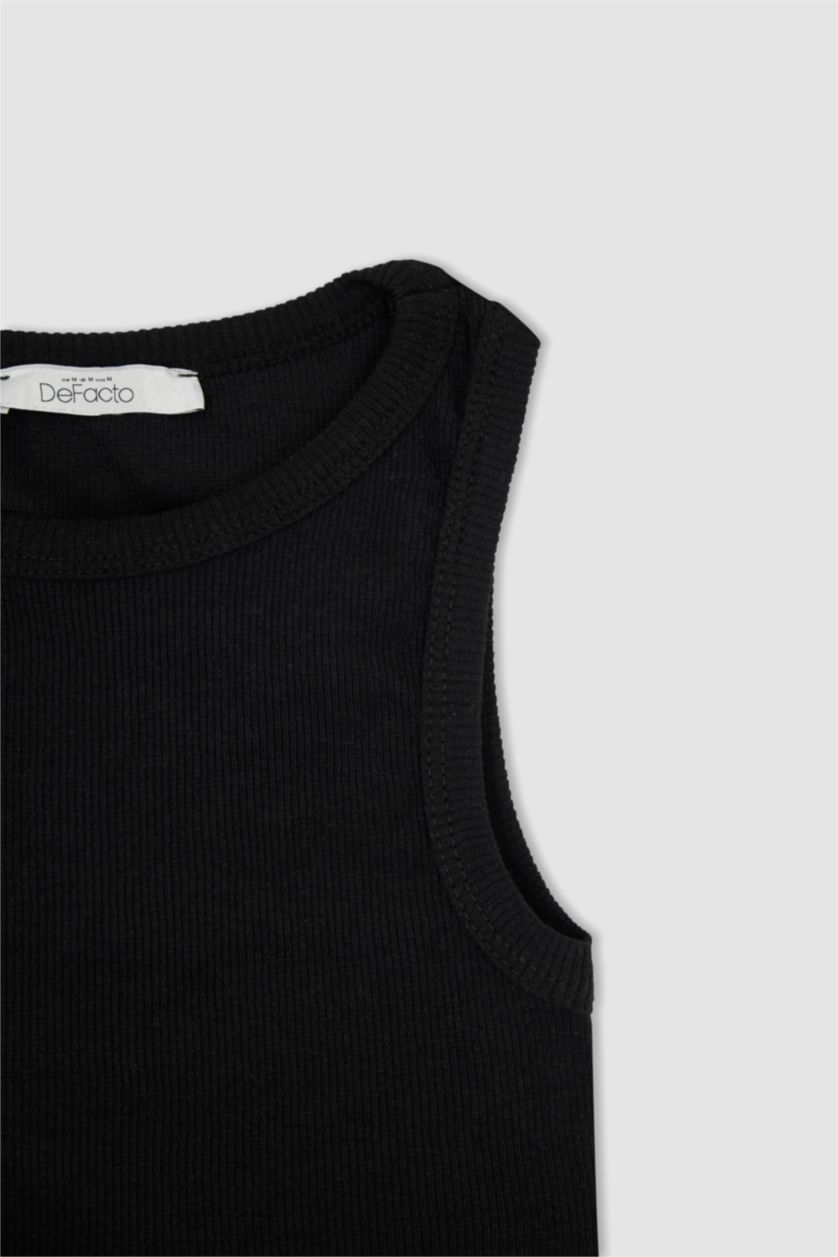 Женщины Черный Кроп топ короткий, Coool