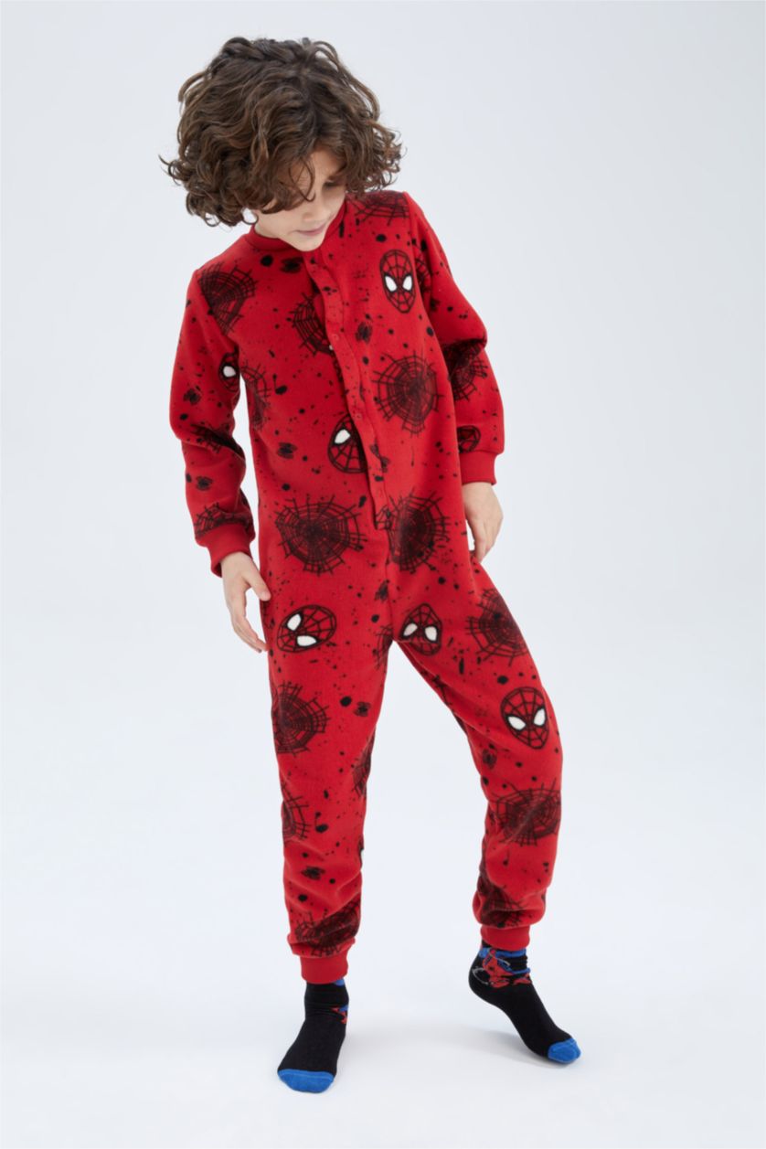 GARÇONS Rouge Pyjamas En Tricot Polaire