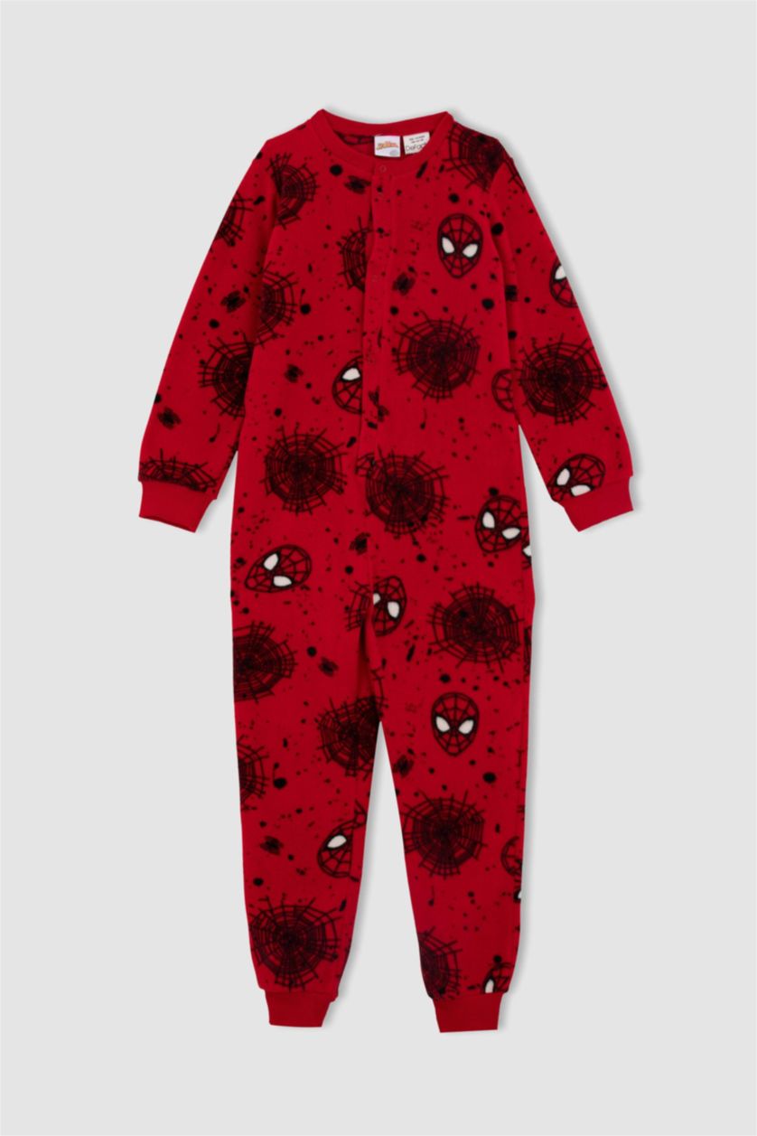 GARÇONS Rouge Pyjamas En Tricot Polaire