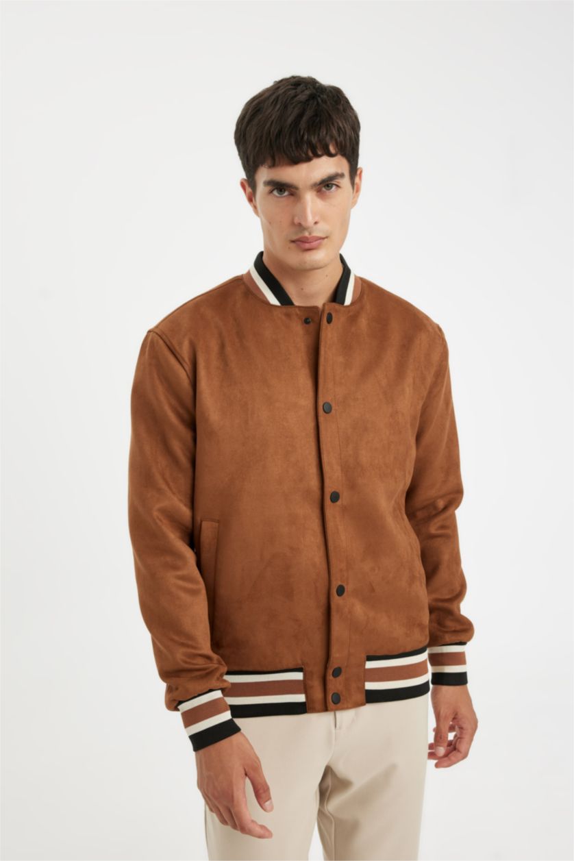 Ерлер Даршын түсі бомбер толық астар Пальто