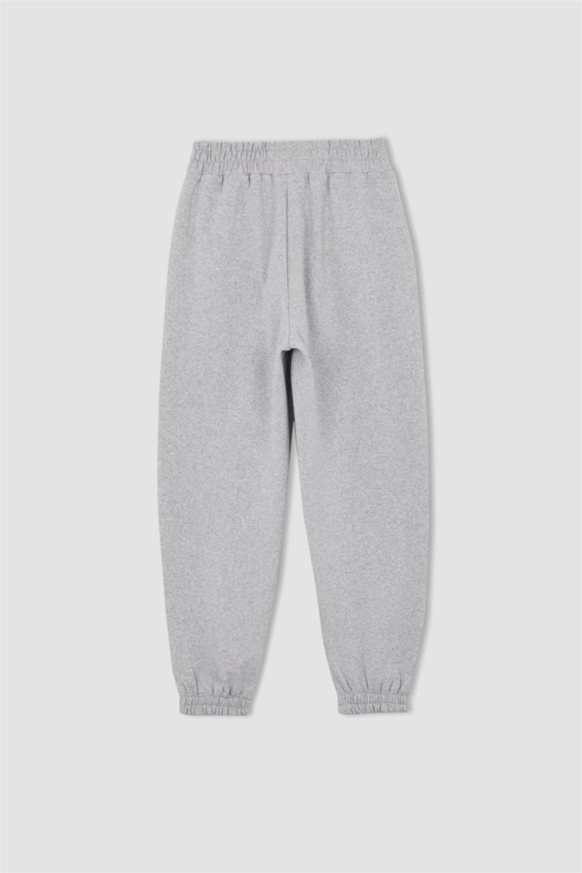 FEMME Gris Standard Fit Trousers