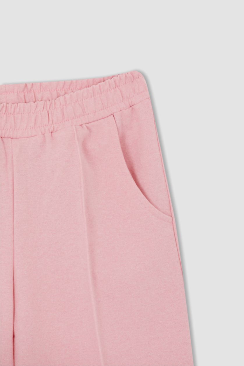 Kadın Koyu Pembe Regular Fıt Pantolon