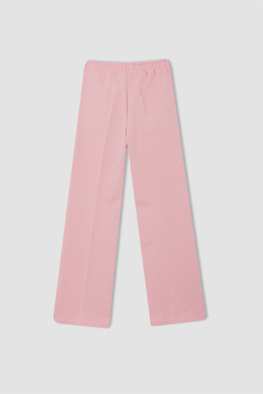 Kadın Koyu Pembe Regular Fıt Pantolon