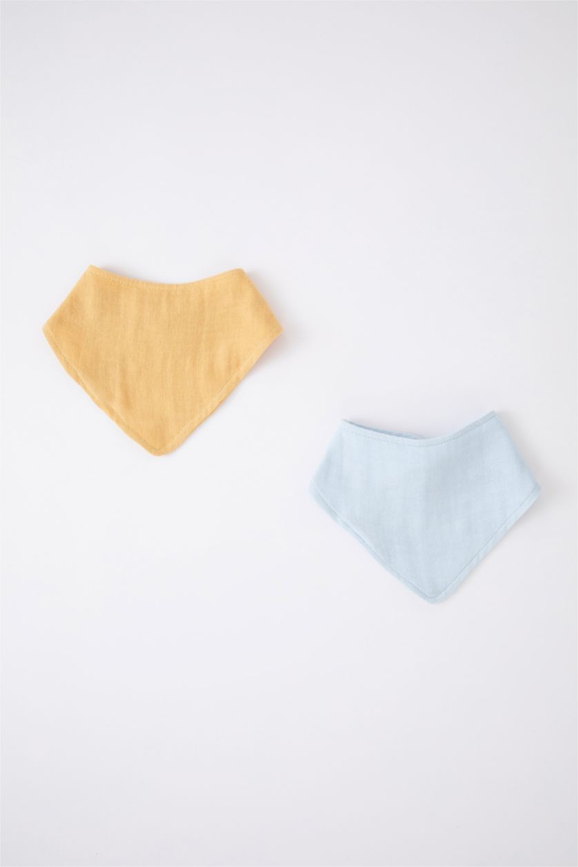 مولود ذكر Mavi بافتة أطفال موسلين - قطعتين