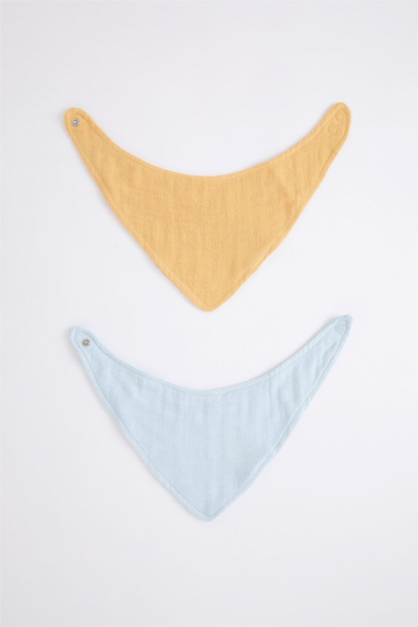 مولود ذكر Mavi بافتة أطفال موسلين - قطعتين