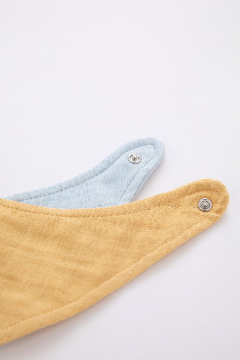 مولود ذكر Mavi بافتة أطفال موسلين - قطعتين