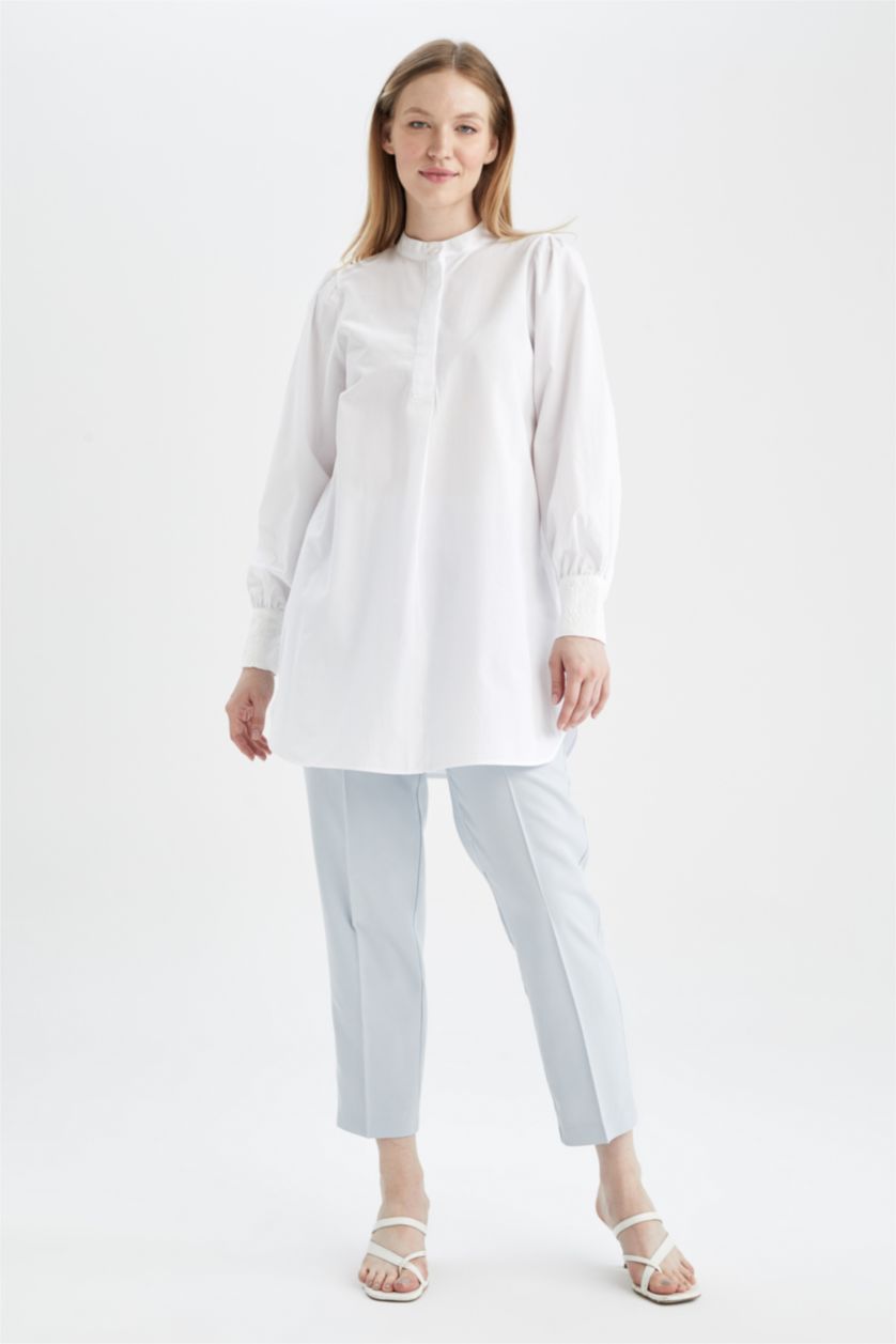 FEMME BLEU Clair Coupe Régulière