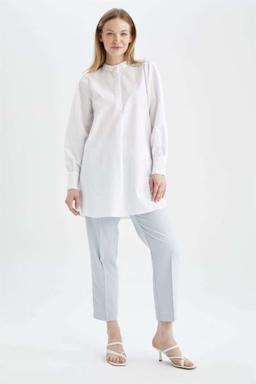 FEMME BLEU Clair Coupe Régulière