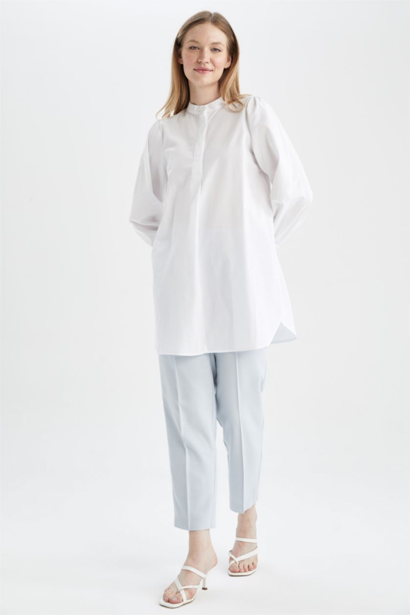 FEMME BLEU Clair Coupe Régulière