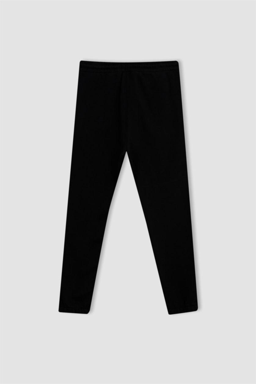 رجال أسود Regular Fit Trousers