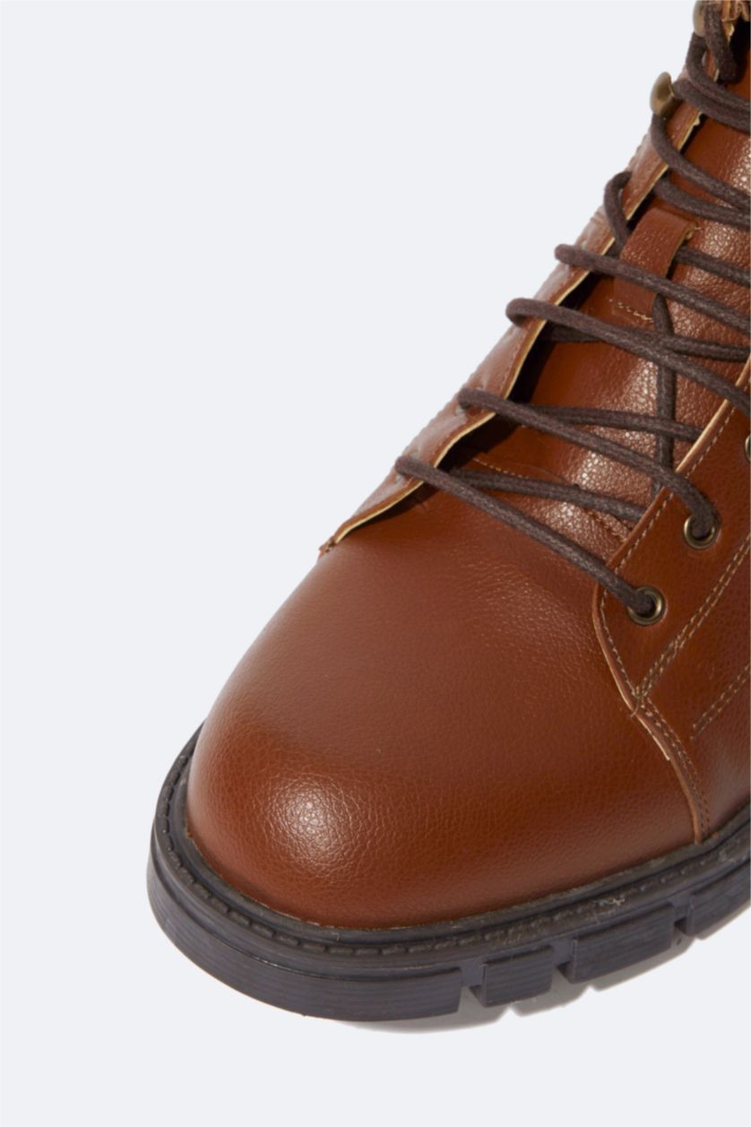 رجالي بني بوت بكعب عالي برباط