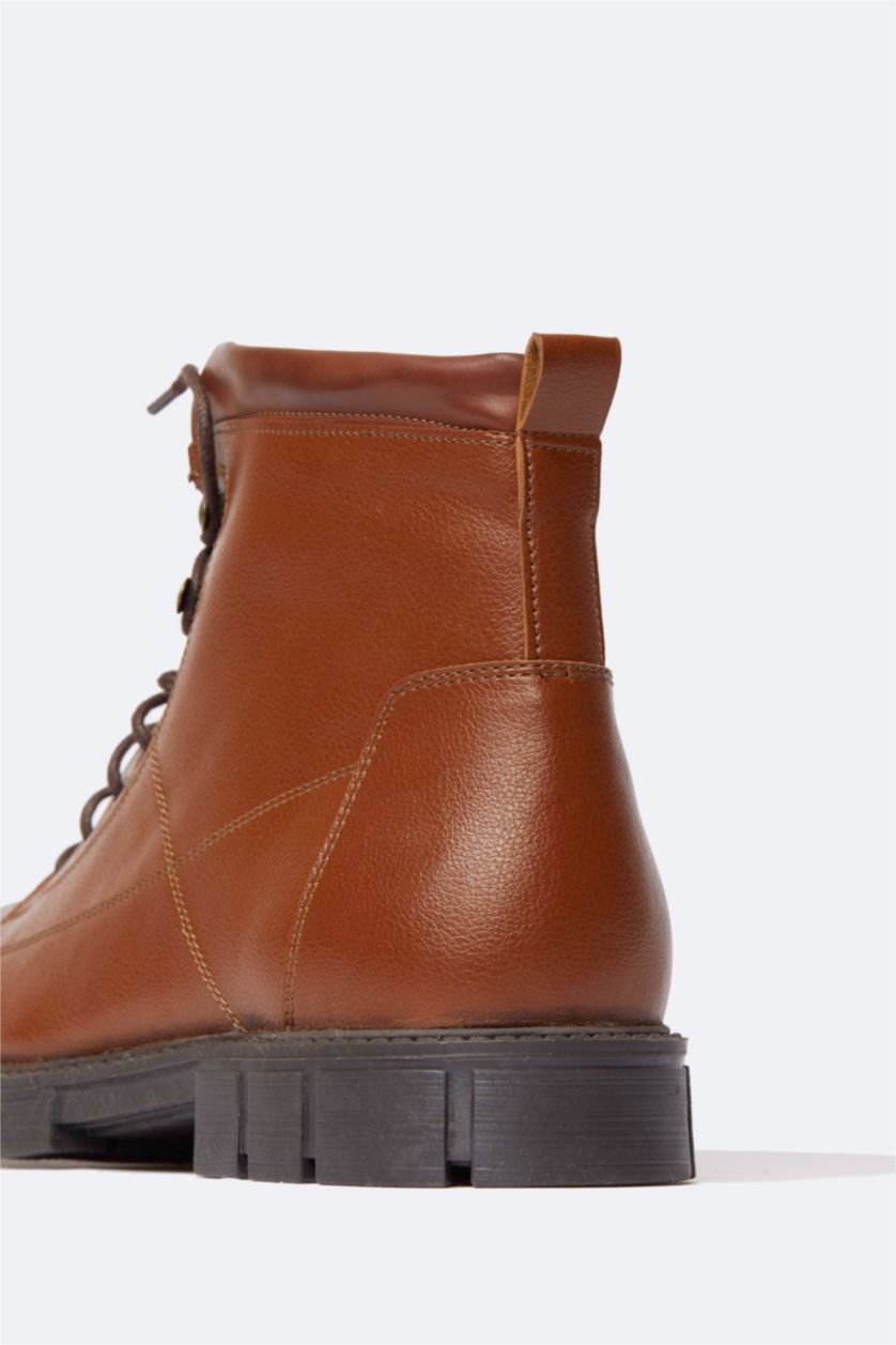 رجالي بني بوت بكعب عالي برباط