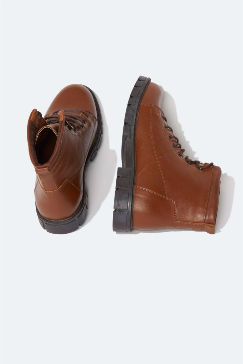 رجالي بني بوت بكعب عالي برباط