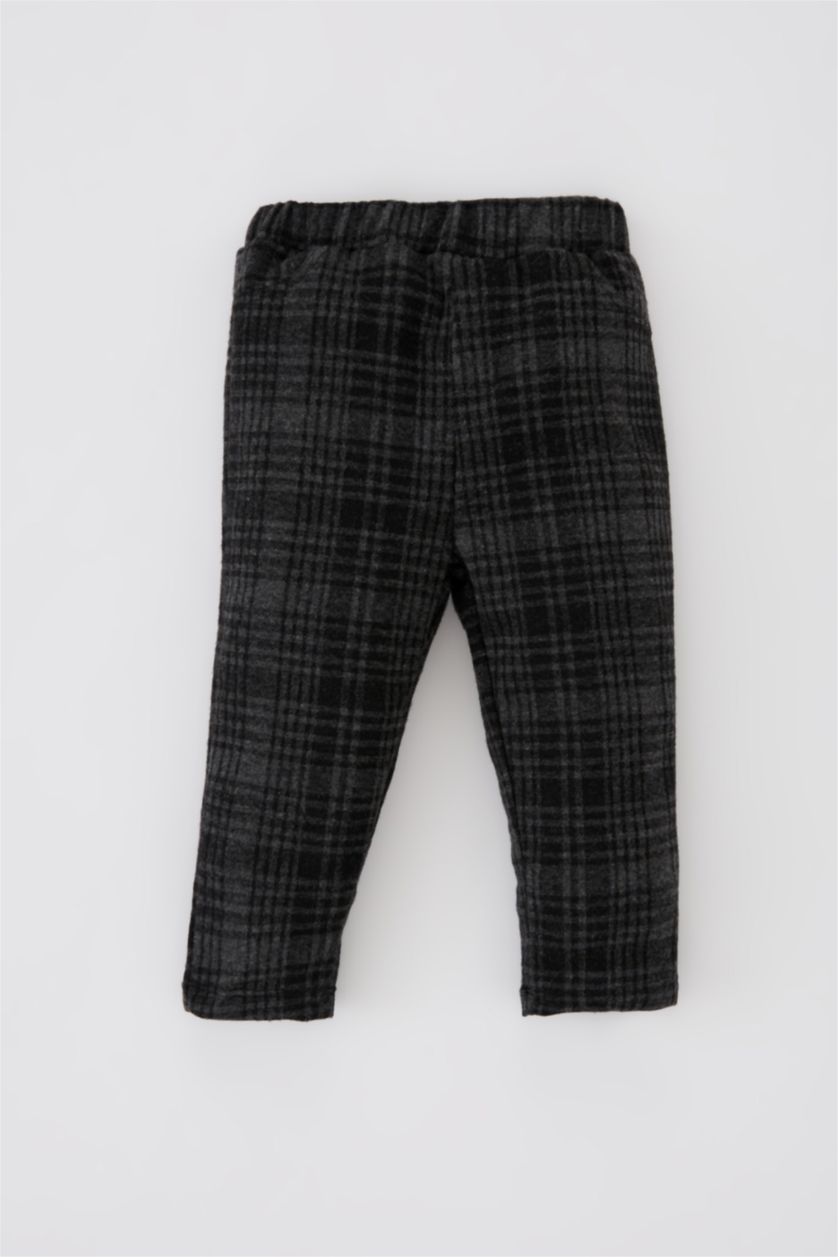 Малыши мальчики Черный Штаны в клетку для малышей мальчиков