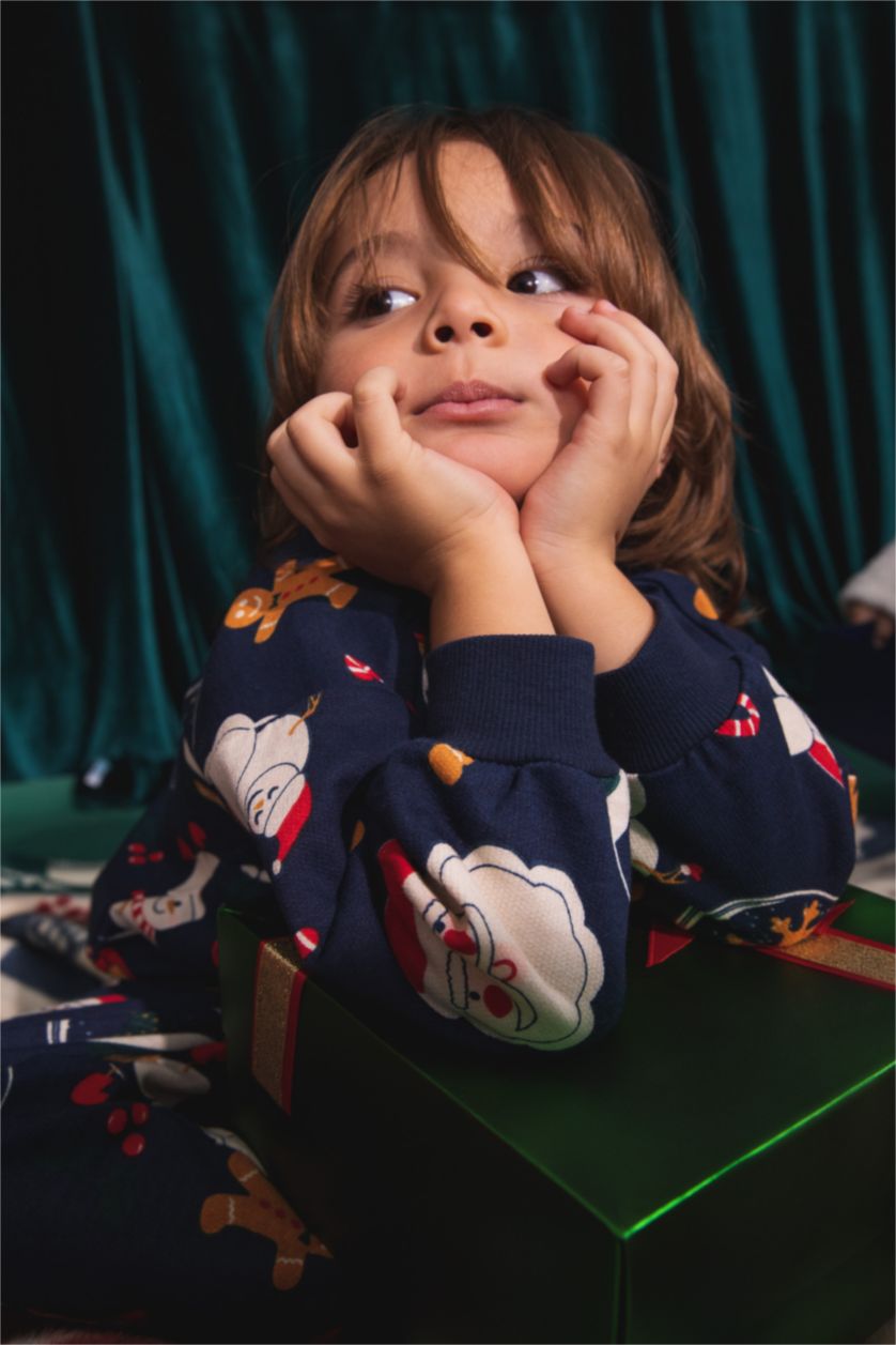 BÉBÉ GARÇON Indigo Coupe Regular Garçon, Col Rond, Ensemble Deux Pièces