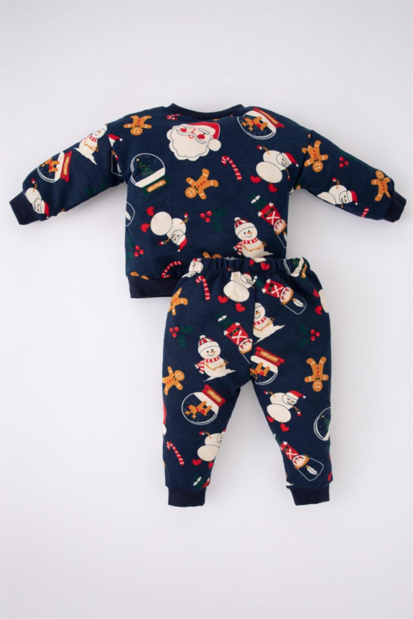 BÉBÉ GARÇON Indigo Coupe Regular Garçon, Col Rond, Ensemble Deux Pièces