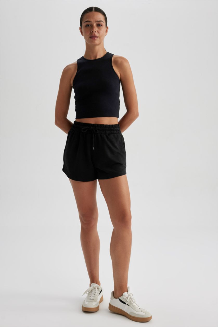 WOMAN Black Regular Fit