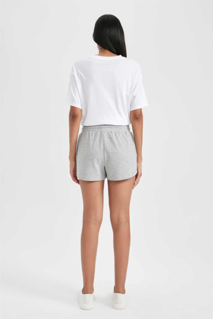 Woman Grey Melange Regular Fit