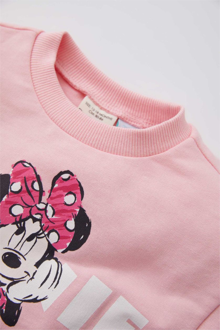 Малыши девочки Розовый Свитшот стандартного кроя из тонкой ткани для малышей девочек