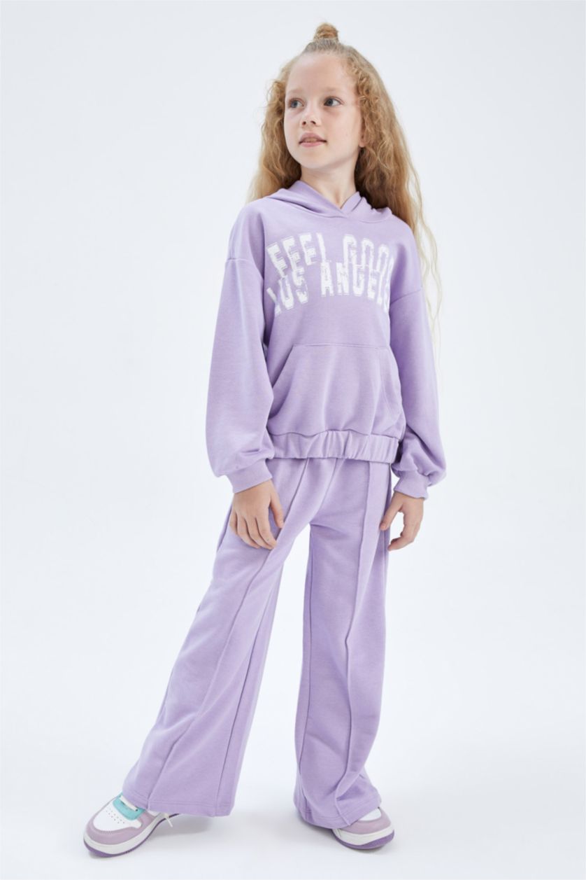 GIRLS & TEENS Lilac 2 piece Hooded Set