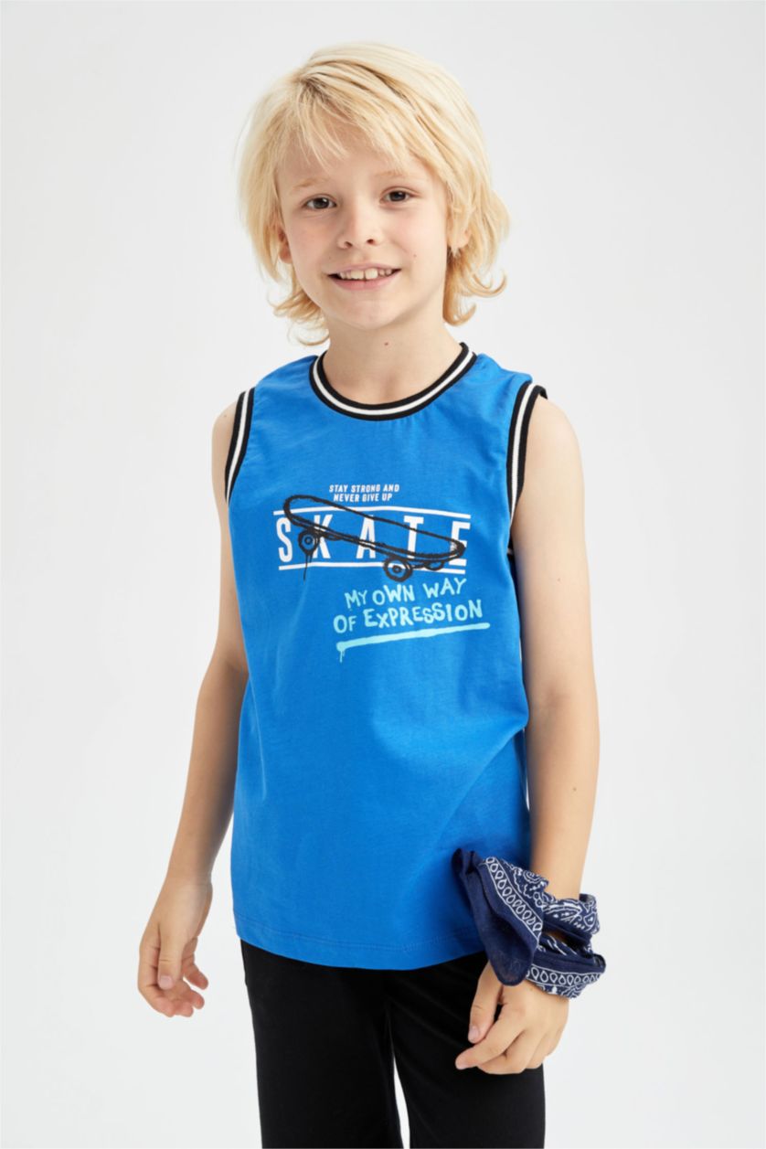 BOYS & TEENS Royal Boy Regular Fit Tank Top