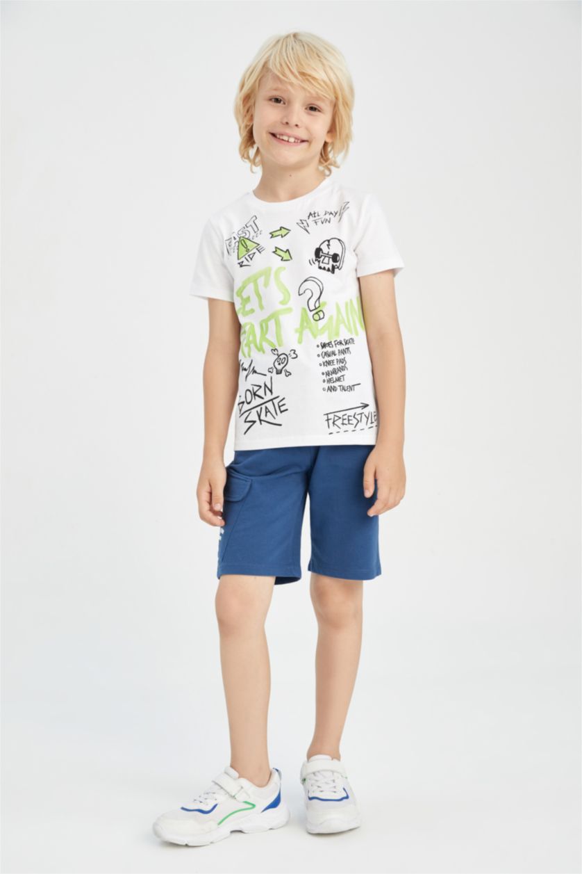 Boys & Teens Indigo Shorts