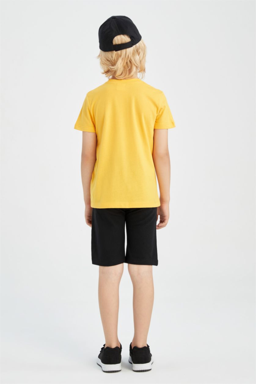 BOYS & TEENS Yellow 2 piece Regular Fit Set