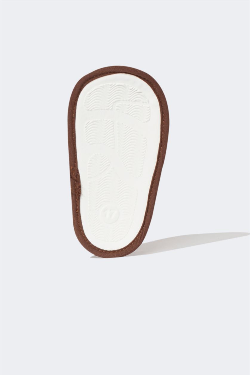 BÉBÉ GARÇON Beige Sandales velcro à semelle plate pour bébé garçon