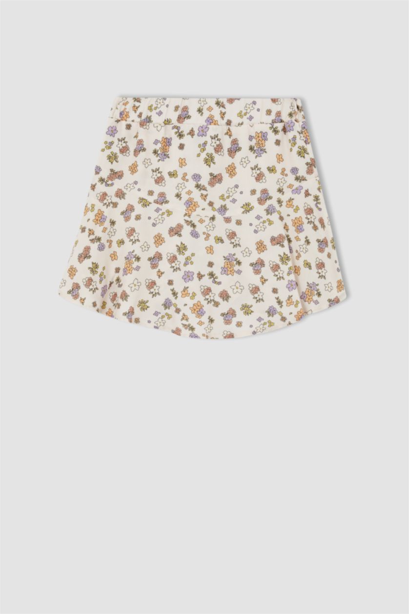 FILLES Beige Jupe Viscose