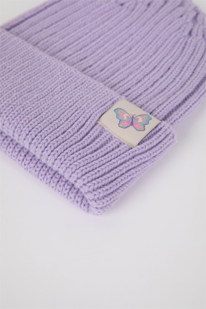 طفلة صغيرة أرجواني ايس كاب تريكو بيبي بناتي