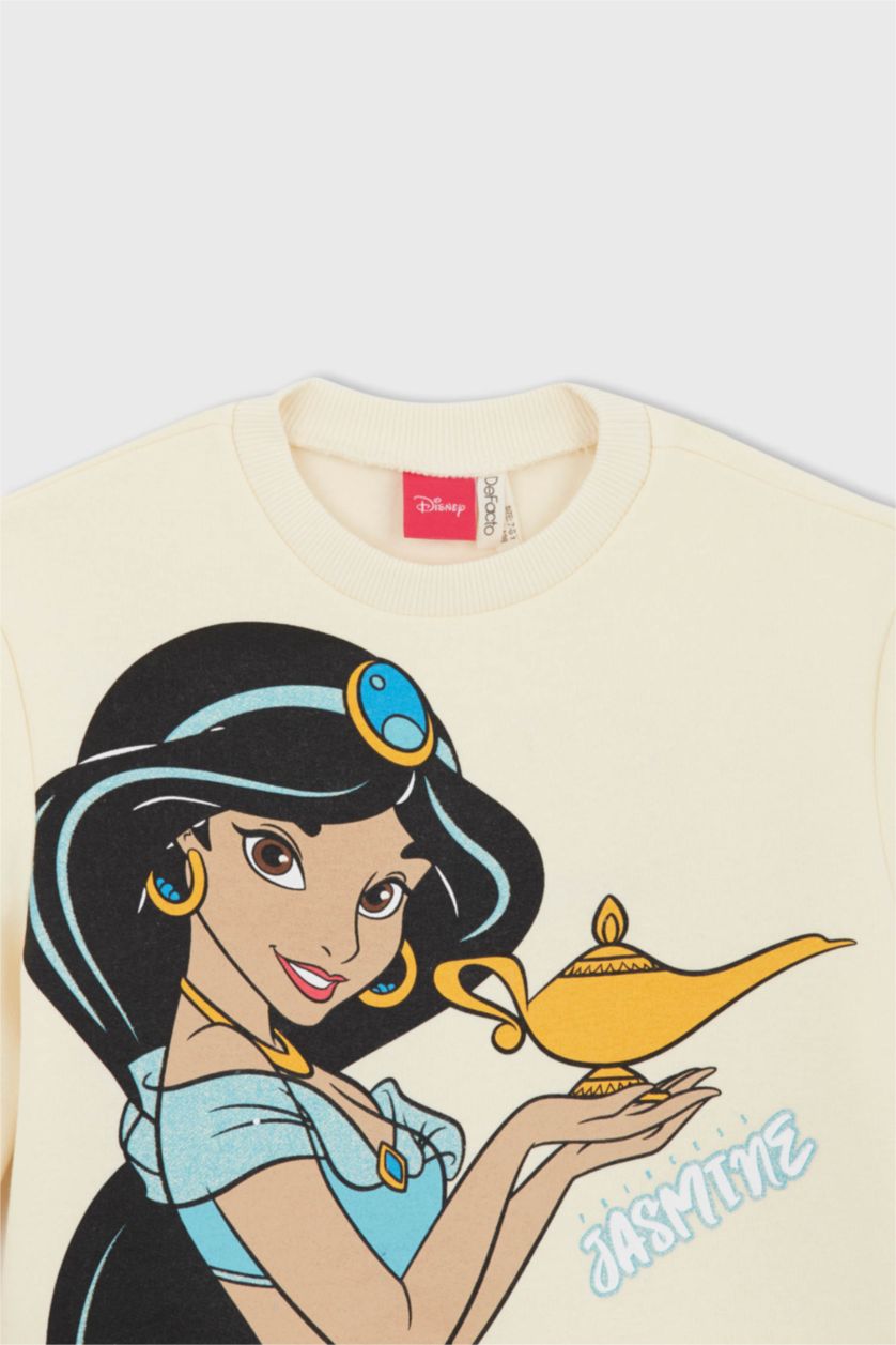 بنات بيج فاتح سويت شيرت بناتي قصة عادية من Disney Princess