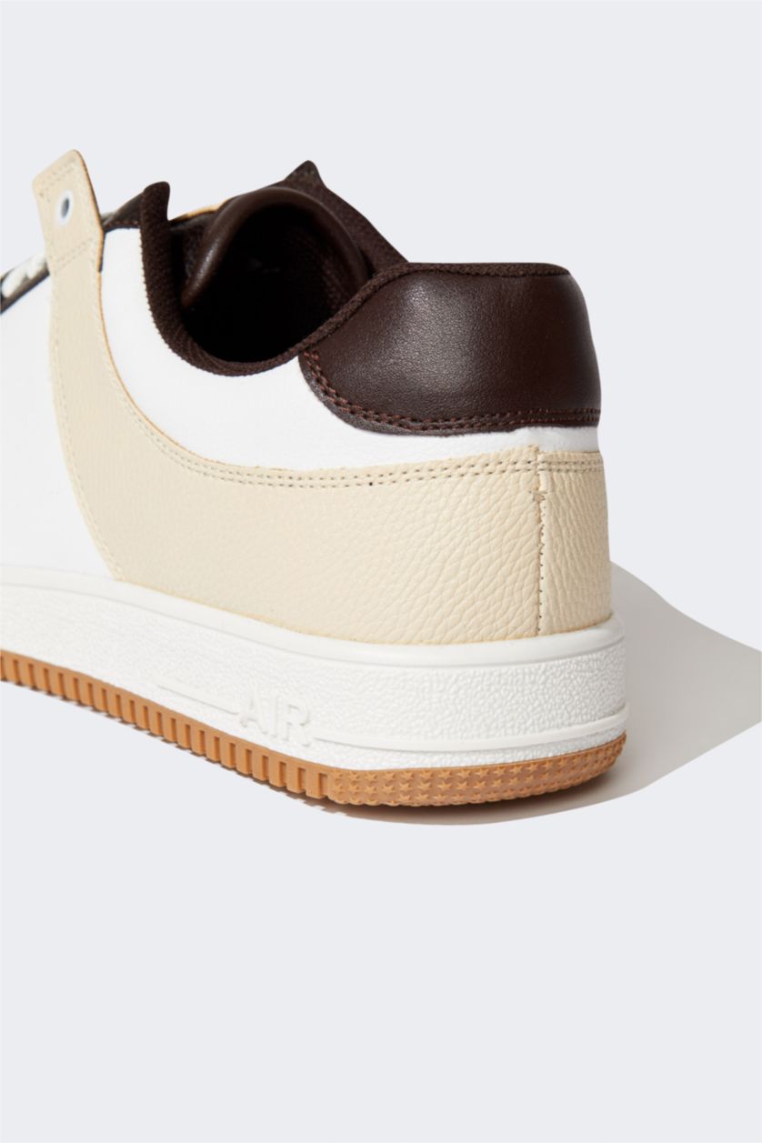 رجال بني حذاء رياضي جلد صناعي