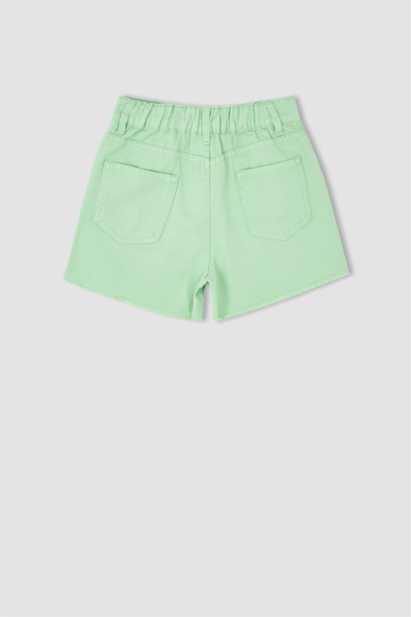 GIRLS & TEENS Green Girl Mom Fit Shorts