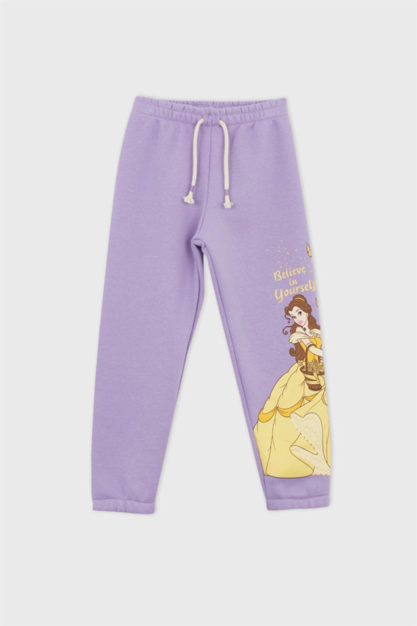 Girls & Teens Lilac Jogger Standard Fit Disney Princess Licensed Trousers