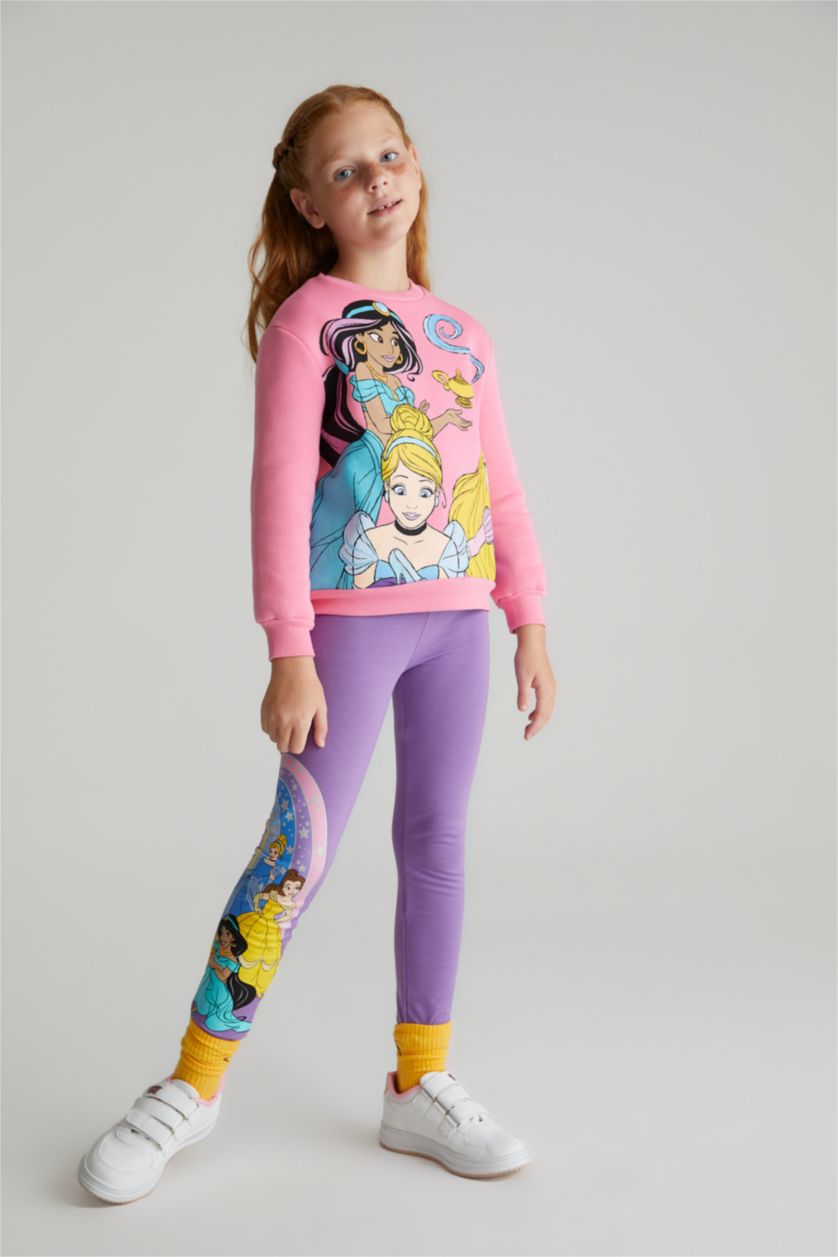 FILLES Violet Legging Disney Princess pour fille