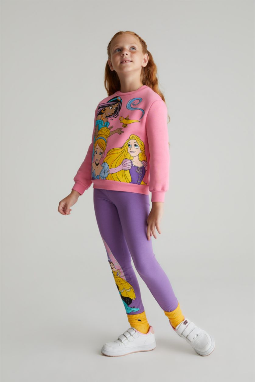 FILLES Violet Legging Disney Princess pour fille