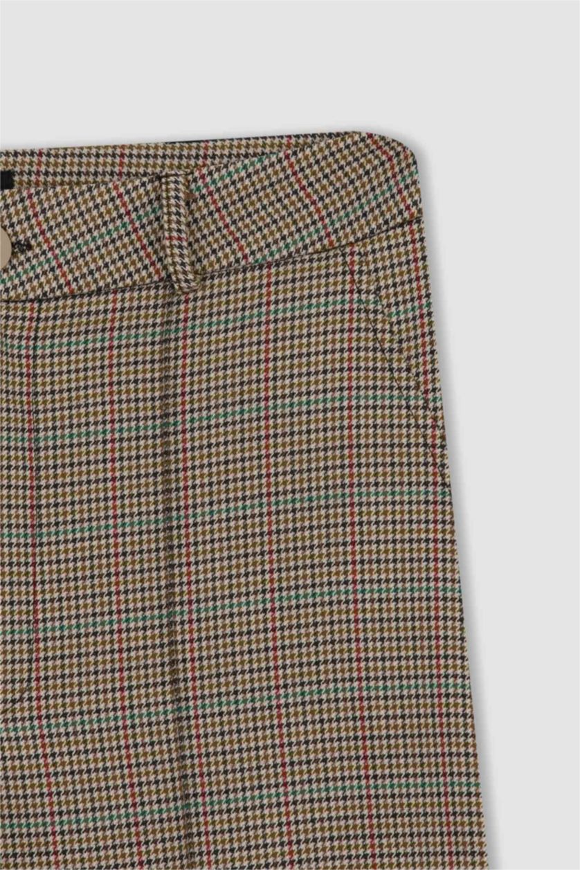 نساء بني فاتح Straight Fit Trousers